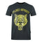 Plein Sport Large Stencil Tiger Logo Navy T Shirt