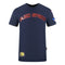 Plein Sport Multi Colour Logos Navy Blue T Shirt