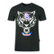 Plein Sport Ps Tiger Logo Black T Shirt
