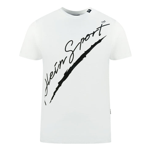 Plein Sport Signature White T Shirt