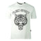 Plein Sport Tiger Head Logo White T Shirt