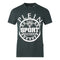 Plein Sport Large Circle Logo Black T-Shirt - Nova Clothing