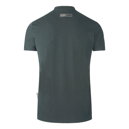 Plein Sport Large Circle Logo Black T-Shirt - Nova Clothing