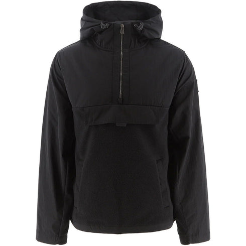 Belstaff Trek Fleece Black Pull Over Jacket