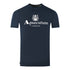 Aquascutum London Aldis Brand Logo Navy Blue T Shirt