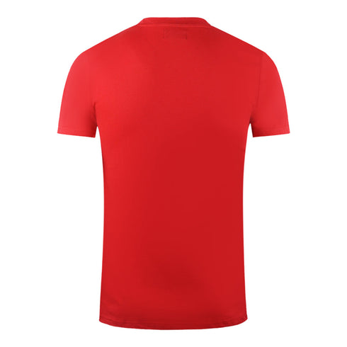 Aquascutum London Aldis Brand Logo Red T Shirt