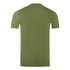 Aquascutum London Aldis Brand Logo On Chest Army Green T Shirt