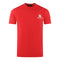 Aquascutum London Aldis Brand Logo On Chest Red T-Shirt TS004 13
