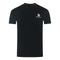 Aquascutum London Aldis Brand Logo On Chest Black T Shirt