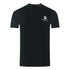 Aquascutum London Aldis Brand Logo On Chest Black T Shirt
