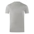 Aquascutum Large Bold London Aldis Brand Logo Grey T Shirt