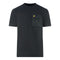 Lyle Scott Ripstop Pocket Black T Shirt