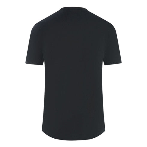 Lyle Scott Ripstop Pocket Black T Shirt