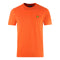 Lyle Scott Back Print Orange T Shirt
