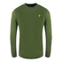 Lyle Scott Brand Logo Long Sleeve Woodland Green T Shirt
