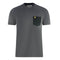 Lyle & Scott Contrast Pocket Dark Grey T-Shirt TS831VOG W749