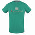 Aquascutum Classic Check Logo Green T Shirt