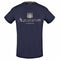 Aquascutum Classic Check Logo Navy Blue T-Shirt - Nova Clothing