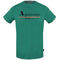 Aquascutum Check Strip Logo Green T-Shirt - Nova Clothing