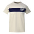 Aquascutum Block Aldis Logo Beige T Shirt