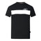 Aquascutum Block Aldis Logo Black T Shirt