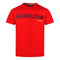 Aquascutum Distorted Logo Red T Shirt