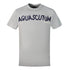 Aquascutum Distorted Logo Grey T Shirt