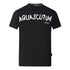 Aquascutum Distorted Logo Black T Shirt - Style Centre Wholesale