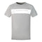 Aquascutum Block Brand Logo Grey T Shirt