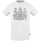 Aquascutum Check Aldis Crest White TShirt TSIA11 01