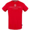 Aquascutum Bold London Logo Red T Shirt