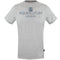 Aquascutum Bold London Logo Grey T Shirt