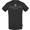 Aquascutum Bold London Logo Black T Shirt
