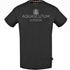 Aquascutum Bold London Logo Black T Shirt