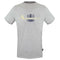 Aquascutum Brand Aldis Logo Grey T Shirt