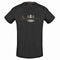 Aquascutum Brand Aldis Logo Black T-Shirt - Nova Clothing