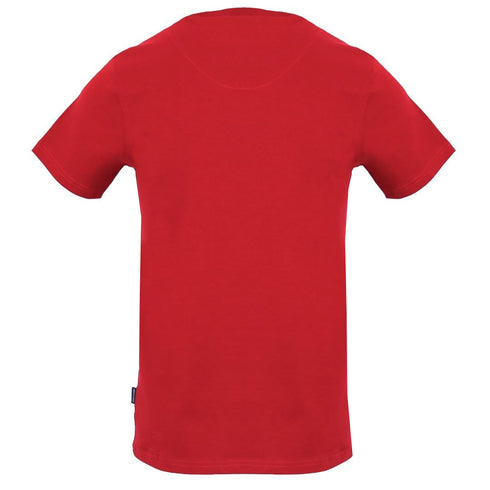 Aquascutum Signature Logo Red T Shirt