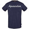 Aquascutum Signature Logo Navy T Shirt