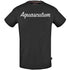 Aquascutum Signature Logo Black T Shirt
