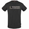 Aquascutum Check Box Logo Black T Shirt