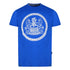 Aquascutum Circle Aldis Logo Blue TShirt TSIA17 81
