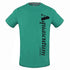 Aquascutum Vertical Logo Green T-Shirt - Nova Clothing