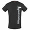 Aquascutum Vertical Logo Black T-Shirt - Nova Clothing