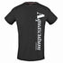 Aquascutum Vertical Logo Black T-Shirt - Nova Clothing