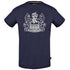 Aquascutum Aldis Crest Navy Blue T Shirt
