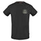 Aquascutum Stitched Aldis Logo Black T-Shirt - Nova Clothing