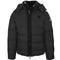 Plein Sport Padded Small Circular Logo Black Jacket - Style Centre Wholesale