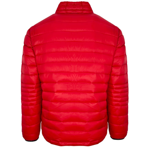 Plein Sport Plain Padded Red Jacket - Style Centre Wholesale