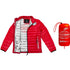 Plein Sport Plain Padded Red Jacket - Style Centre Wholesale