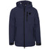 Plein Sport Padded Small Circular Logo Branded Navy Blue Jacket - Style Centre Wholesale